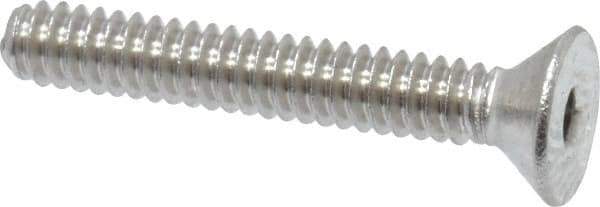 Value Collection - #4-40 UNC Hex Socket Drive, 82° Flat Screw - Grade 18-8 Stainless Steel, 3/4" OAL - Eagle Tool & Supply