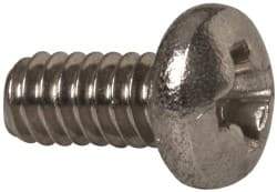 Value Collection - #2-56 UNC, 3/16" Length Under Head Phillips Drive Machine Screw - Pan Head, Grade 18-8 Stainless Steel, Uncoated, Without Washer - Eagle Tool & Supply