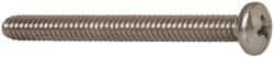 Value Collection - #10-24 UNC, 2" Length Under Head Phillips Drive Machine Screw - Pan Head, Grade 18-8 Stainless Steel, Uncoated, Without Washer - Eagle Tool & Supply