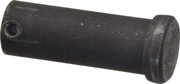 Made in USA - 3/4" Pin Diam, 2" OAL, Standard Clevis Pin - 5/32" Hole, 1-27/32" Usable Length, Uncoated Steel - Eagle Tool & Supply