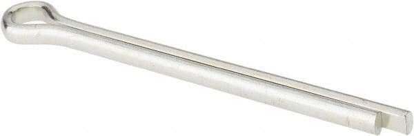 Value Collection - 5/16" Diam x 4" Long Extended Prong Cotter Pin - Grade 2, Zinc-Plated, Steel - Eagle Tool & Supply