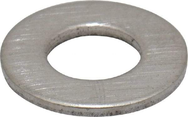 Value Collection - M4 Screw, Grade 18-8 Stainless Steel Standard Flat Washer - 4.3mm ID x 9mm OD, 0.8mm Thick - Eagle Tool & Supply