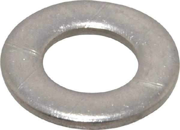 Value Collection - M8 Screw, Grade 18-8 Stainless Steel Standard Flat Washer - 8.4mm ID x 16mm OD, 1.6mm Thick - Eagle Tool & Supply