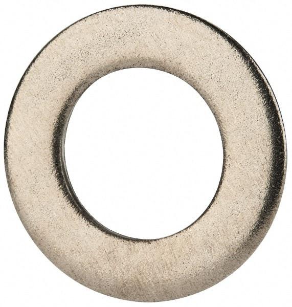 Value Collection - M24 Screw, Grade 18-8 Stainless Steel Standard Flat Washer - 25mm ID x 44mm OD, 4mm Thick - Eagle Tool & Supply