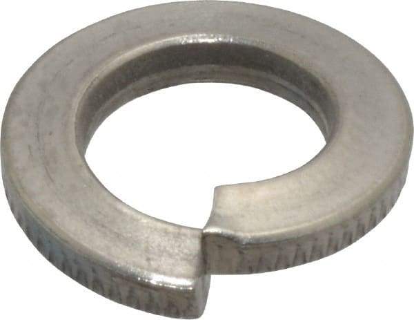Value Collection - M8, 8.1mm ID, 2mm Thick Split Lock Washer - 18-8 Austenitic Grade A2 Stainless Steel, 8.1mm Min ID, 8.5mm Max ID, 14.8mm Max OD - Eagle Tool & Supply