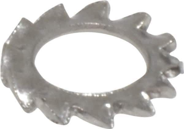 Value Collection - M6 Screw, 6.4mm ID, Stainless Steel External Tooth Lock Washer - 11mm OD, Grade 18-8 & Austenitic A2 - Eagle Tool & Supply