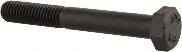 Value Collection - M8x1.25mm Metric Coarse, 60mm Length Under Head Hex Head Cap Screw - Eagle Tool & Supply