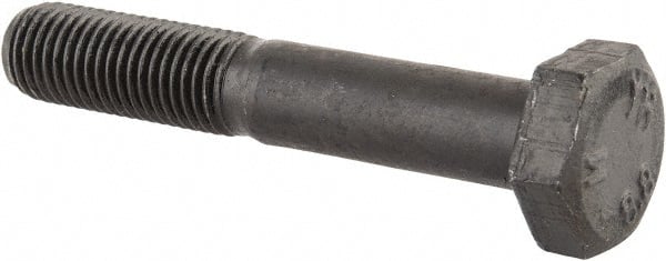 Value Collection - M10x1.25mm Metric Fine, 60mm Length Under Head Hex Head Cap Screw - Eagle Tool & Supply