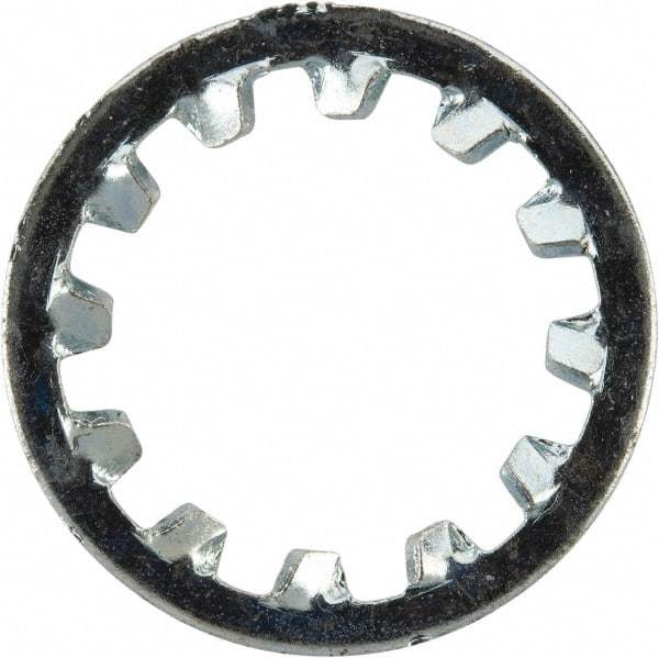 Value Collection - M16 Screw, 17mm ID, Spring Steel Internal Tooth Lock Washer - 26mm OD, Zinc-Plated, Grade 2 - Eagle Tool & Supply