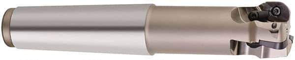 OSG - 50mm Cut Diam, 0.787" Max Depth, 42mm Shank Diam, Cylindrical Shank Indexable High-Feed End Mill - Screw Holding Method, ADMT20.. Insert, PDR Toolholder - Eagle Tool & Supply
