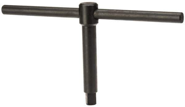 Gibraltar - 10" Chuck Diam Compatibility, Lathe Chuck Key - Compatible with 4-Jaw Chucks, Self Ejecting, 4.53" Body Length, 0.472" Actual Key Square Size - Eagle Tool & Supply