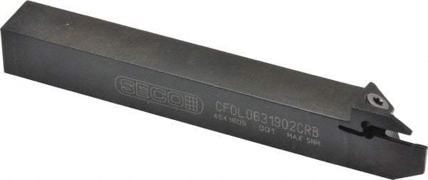 Seco - CFOL, Left Hand Cut, 5/8" Shank Height x 5/8" Shank Width, Indexable Turning Toolholder - 5" OAL, LC.. 1902.. Insert Compatibility, Series Multi-Directional Turning (MDT) - Eagle Tool & Supply