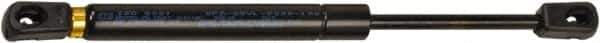 Associated Spring Raymond - 0.315" Rod Diam, 0.709" Tube Diam, 150 Lb Capacity, Gas Spring - Extension, 15.25" Extended Length, 5.5" Stroke Length, Composite Ball Socket, Nitride Coated Piston - Eagle Tool & Supply