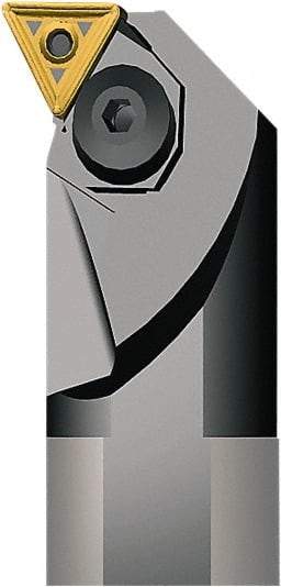 Seco - 50mm Min Bore Diam, 350mm OAL, 40mm Shank Diam, A-PTFN Indexable Boring Bar - 60mm Max Bore Depth, TNM. 2204.. Insert, Pin Lock Assembly Holding Method - Eagle Tool & Supply