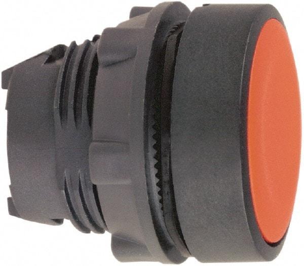 Schneider Electric - 22mm Mount Hole, Flush, Pushbutton Switch Only - Round, Red Pushbutton, Nonilluminated, Momentary (MO) - Eagle Tool & Supply