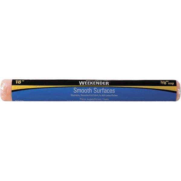 Bestt-Liebco - 3/8" Nap, 18" Wide Paint Roller Cover - Smooth Texture, Polyester - Eagle Tool & Supply
