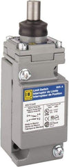 Square D - SPDT, NC/NO, 600 Volt Screw Terminal, Plunger Actuator, General Purpose Limit Switch - 1, 2, 4, 6, 12, 13, 6P NEMA Rating, IP67 IPR Rating - Eagle Tool & Supply