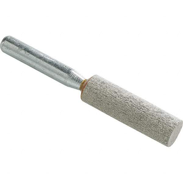 WALTER Surface Technologies - 3/8" Head Diam, Cylinder End, Silicon Carbide Mounted Point - Orange, Fine Grade, 37,210 RPM - Eagle Tool & Supply