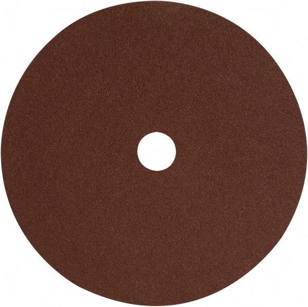 DeWALT - 5" Diam 7/8" Hole 24 Grit Fiber Disc - Coarse Grade, Aluminum Oxide, 12,200 Max RPM - Eagle Tool & Supply