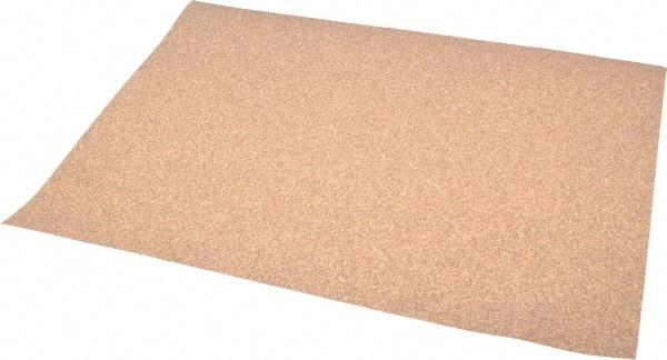 Norton - 80 Grit, Aluminum Oxide Sanding Sheet - 11" Long x 9" Wide, Medium Grade, D Weighted Paper Backing - Eagle Tool & Supply