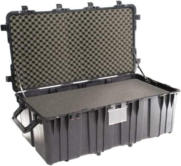Pelican Products, Inc. - 27-35/64" Wide x 22-51/64" High, Shipping/Travel Case - Black, Polypropylene - Eagle Tool & Supply