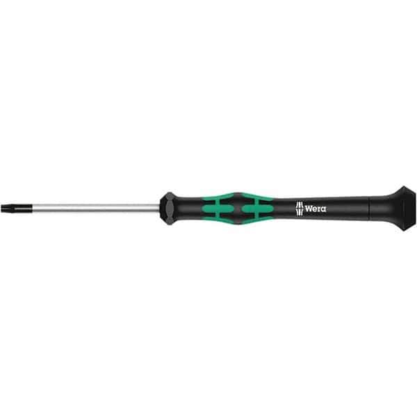 Wera - T4 Torx Driver - 1-37/64" Blade Length, 137mm OAL, Ergonomic Handle - Eagle Tool & Supply