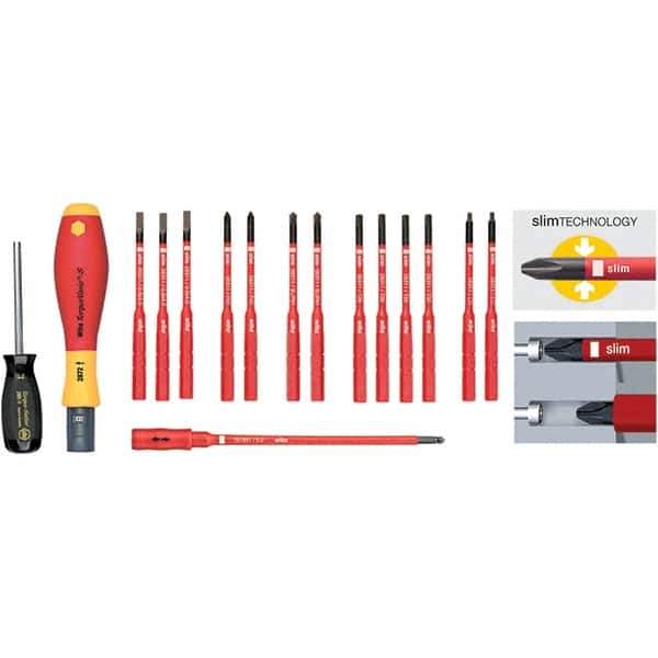 Wiha - Multi-Bit Screwdriver - Phillips & Torx Tip - Eagle Tool & Supply