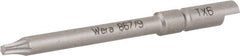 Wera - 4mm Drive Precision Torx Precision Bit - Eagle Tool & Supply