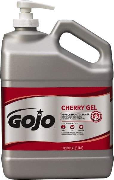 GOJO - 1 Gal Bottle Gel Hand Cleaner - Red, Cherry Scent - Eagle Tool & Supply