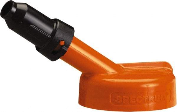 Trico - 4 Gal Capacity Polyethylene Oil Storage System - 1" Tip OD, 7" Straight Spout, Orange - Eagle Tool & Supply