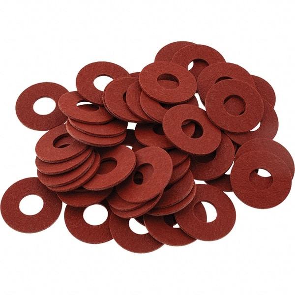 Value Collection - Vulcanized Fibre Standard Flat Washer - 0.218" ID x 0.562" OD, 0.031" Thick, Plain Finish - Eagle Tool & Supply