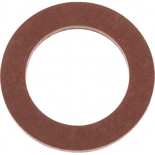 Value Collection - Vulcanized Fibre Standard Flat Washer - 7/8" ID x 1-5/16" OD, 0.093" Thick, Plain Finish - Eagle Tool & Supply