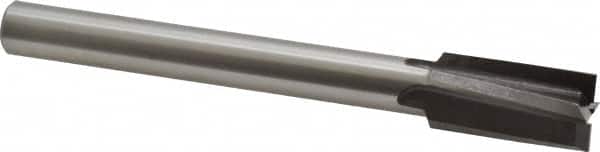 Made in USA - 11/16" Diam, 1/2" Shank, Diam, 4 Flutes, Straight Shank, Interchangeable Pilot Counterbore - Eagle Tool & Supply