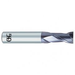 1mm Dia. - 45mm OAL - Diamond CBD - 30° Helix - Square End SE EM - 2 FL - Eagle Tool & Supply