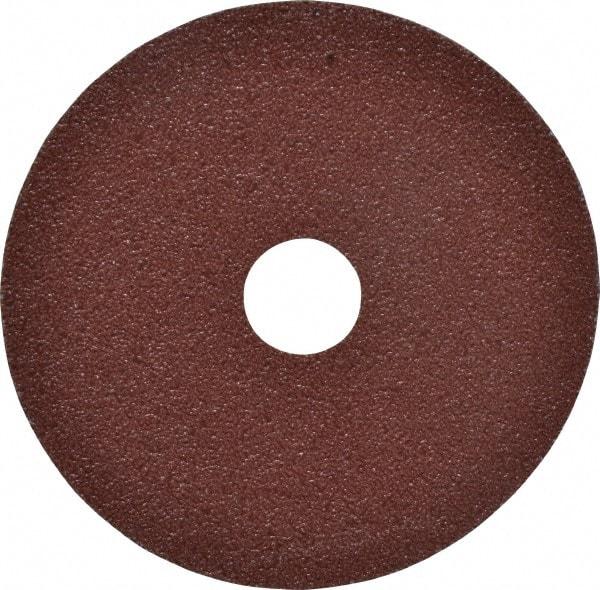 3M - 4-1/2" Diam 7/8" Hole 60 Grit Fiber Disc - Medium Grade, Ceramic, 13,300 Max RPM, Series 982C - Eagle Tool & Supply