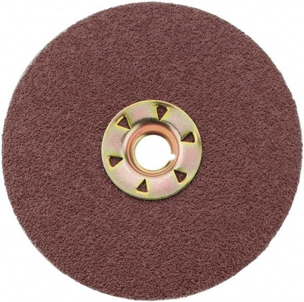 3M - 4-1/2" Diam 5/8-11 Threaded Hole 60 Grit Fiber Disc - Medium Grade, Ceramic, 13,300 Max RPM, Series 982C - Eagle Tool & Supply