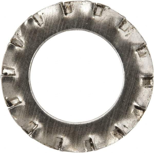 Value Collection - M8 Screw, 8.4mm ID, Stainless Steel External Tooth Lock Washer - 15mm OD, Uncoated, Grade 316 & Austenitic A4 - Eagle Tool & Supply