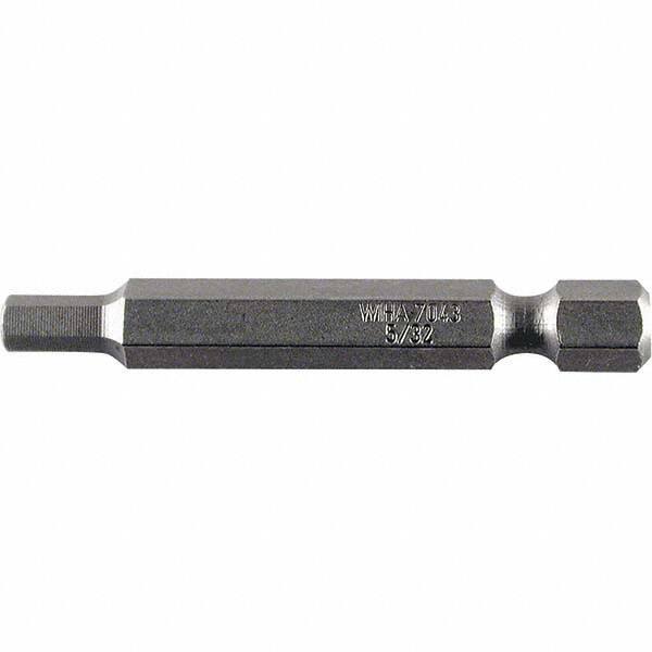 Wiha - 6mm Power Bit - 2" OAL - Eagle Tool & Supply