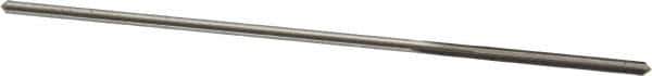 Made in USA - 0.068" High Speed Steel 4 Flute Chucking Reamer - Straight Flute, 0.066" Straight Shank, 3/4" Flute Length, 3" OAL - Eagle Tool & Supply