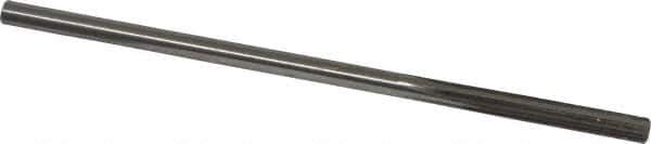 Made in USA - 0.195" High Speed Steel 6 Flute Chucking Reamer - Straight Flute, 0.186" Straight Shank, 1-1/4" Flute Length, 5" OAL - Eagle Tool & Supply