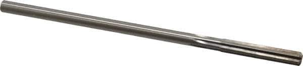 Made in USA - 0.2695" High Speed Steel 6 Flute Chucking Reamer - Straight Flute, 1/4" Straight Shank, 1-1/2" Flute Length, 6" OAL - Eagle Tool & Supply