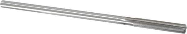 Made in USA - 0.2775" High Speed Steel 6 Flute Chucking Reamer - Straight Flute, 1/4" Straight Shank, 1-1/2" Flute Length, 6" OAL - Eagle Tool & Supply