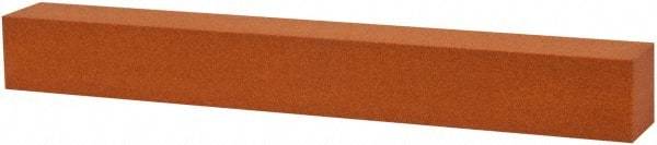 Norton - 6" Long x 3/4" Wide x 3/4" Thick, Aluminum Oxide Sharpening Stone - Square, Fine Grade - Eagle Tool & Supply