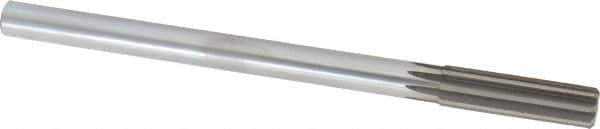 Made in USA - 0.629" High Speed Steel Chucking Reamer - Straight Flute, Straight Shank - Eagle Tool & Supply