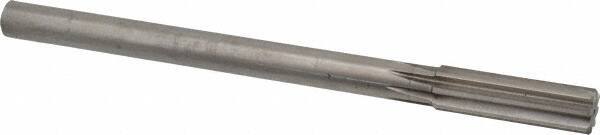 Made in USA - 0.655" High Speed Steel Chucking Reamer - Straight Flute, Straight Shank - Eagle Tool & Supply