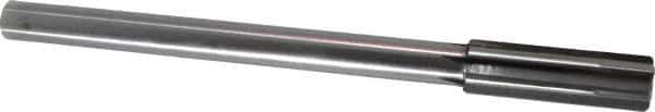 Made in USA - 51/64" Carbide-Tipped 6 Flute Chucking Reamer - Straight Flute, Straight Shank, 2-1/2" Flute Length, 9-1/2" OAL - Eagle Tool & Supply