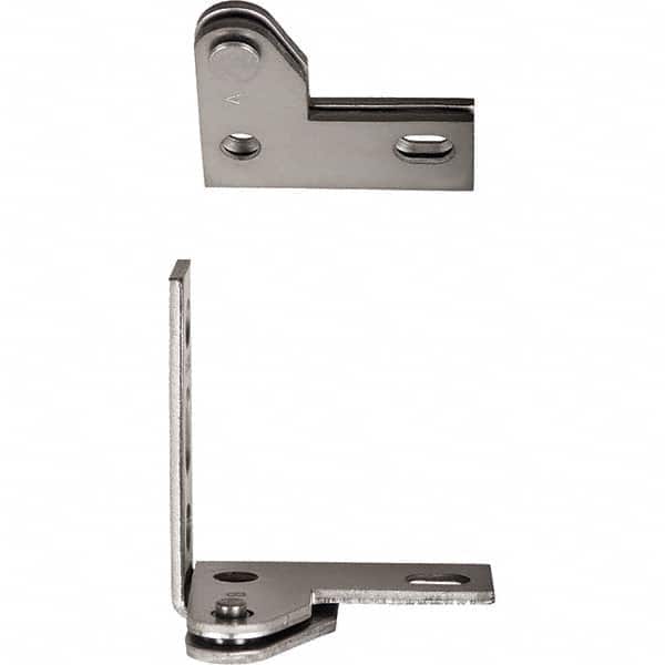 Stanley - Pivot Hinges Finish/Coating: Satin Chrome Material: Steel - Eagle Tool & Supply