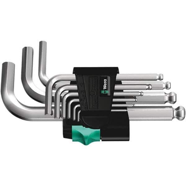 Wera - Hex Key Sets Tool Type: Hex Handle Type: L-Key Long Arm - Eagle Tool & Supply