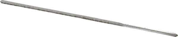 Made in USA - #55 Cobalt 4 Flute Chucking Reamer - Straight Flute, 0.051" Straight Shank, 1/2" Flute Length, 2-1/2" OAL - Eagle Tool & Supply