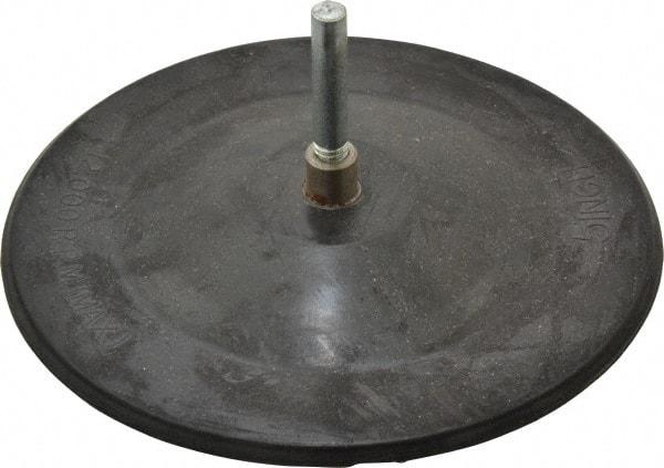 Merit Abrasives - 5" Diam Adhesive/PSA Disc Backing Pad - 1/4" Shank Diam, 3,500 RPM - Eagle Tool & Supply